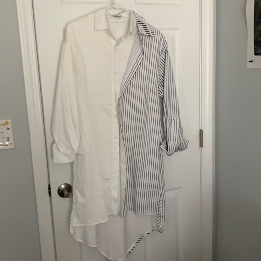 Fashion nova long shirt size M